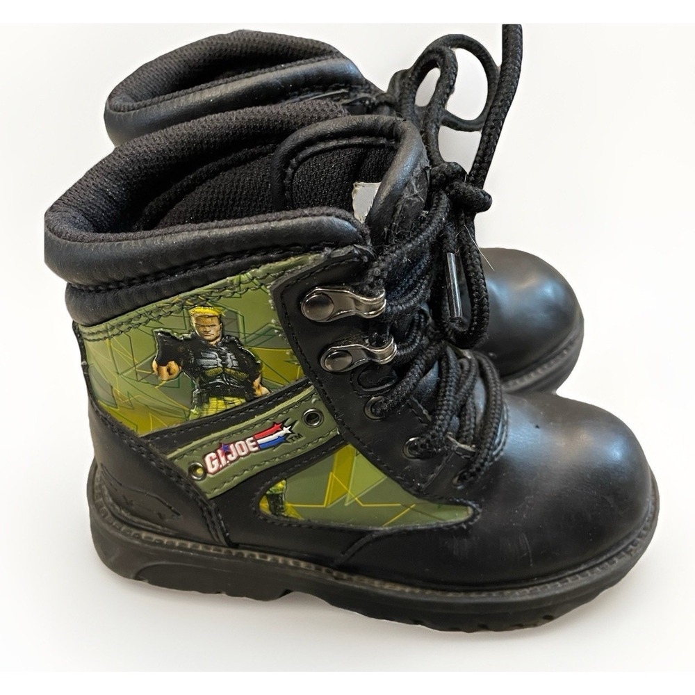 GI JO Little Boys Size 11.5 (US) Army Combat boots Collectible RARE